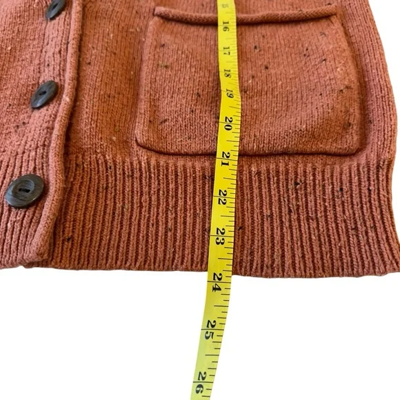 Universal Thread Orange Cozy Knit Donegal Boxy Grandpa Cardigan,‎ XS - Picture 10 of 10